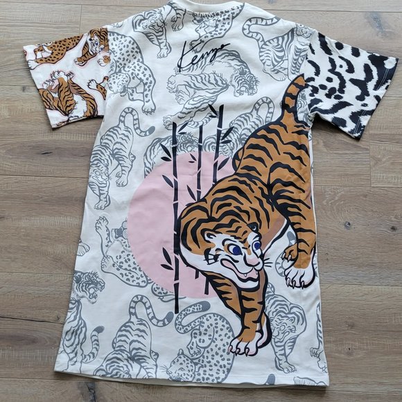 NWT KENZO Kids Cotton Jersey Dress size 12 - Picture 7 of 10